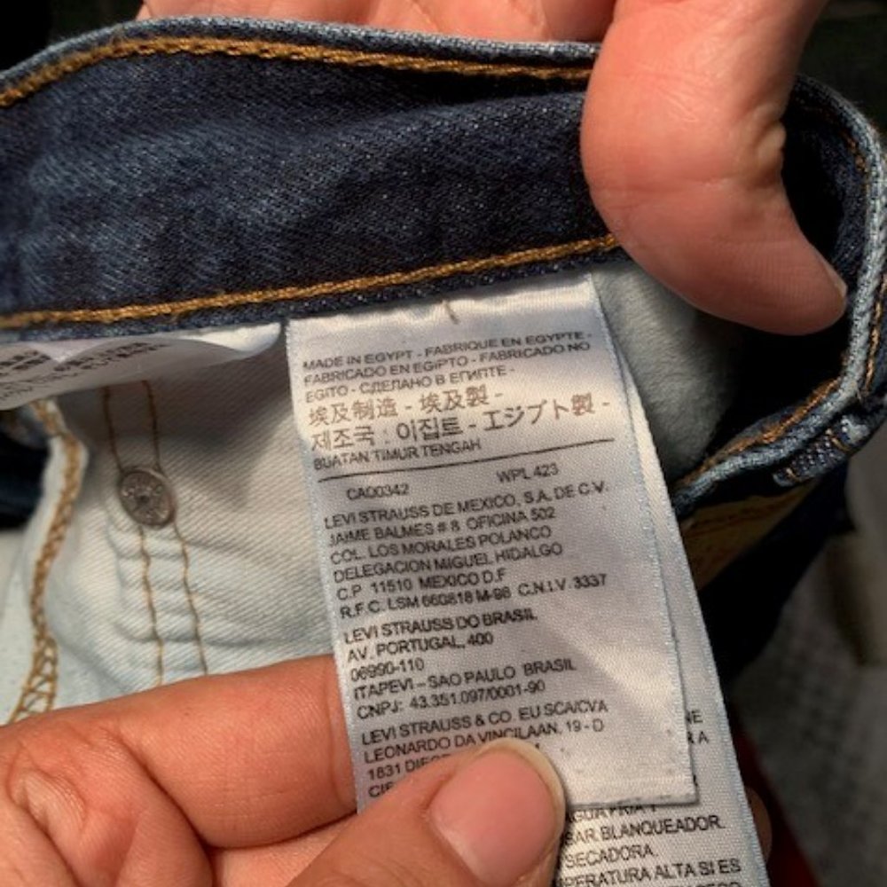 Mens Levi's 505 Jeans - Picture 6 of 8